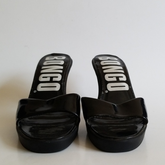 Vintage Bongo Chunky Heel Sandals 5.5 - Picture 2 of 8